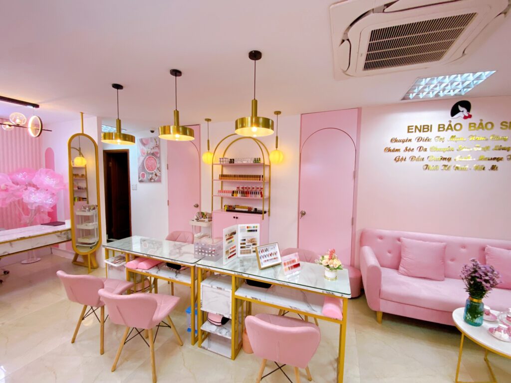 Banner làm nail Gò Vấp