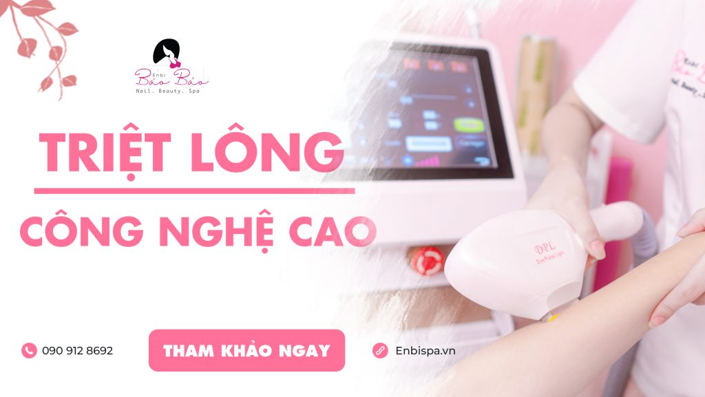 Triệt lông tại Enbi Spa