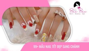 99+ mẫu nail Tết đẹp sang chảnh dẫn đầu xu hướng