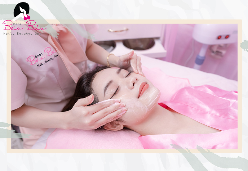 Giải pháp cải thiện làn da lão hóa với phi kim nano tế bào gốc tại Enbi Bảo Bảo Nail & Spa