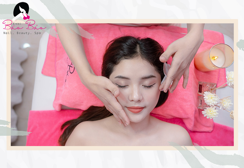 Massage mặt giúp giảm căng thẳng, stress