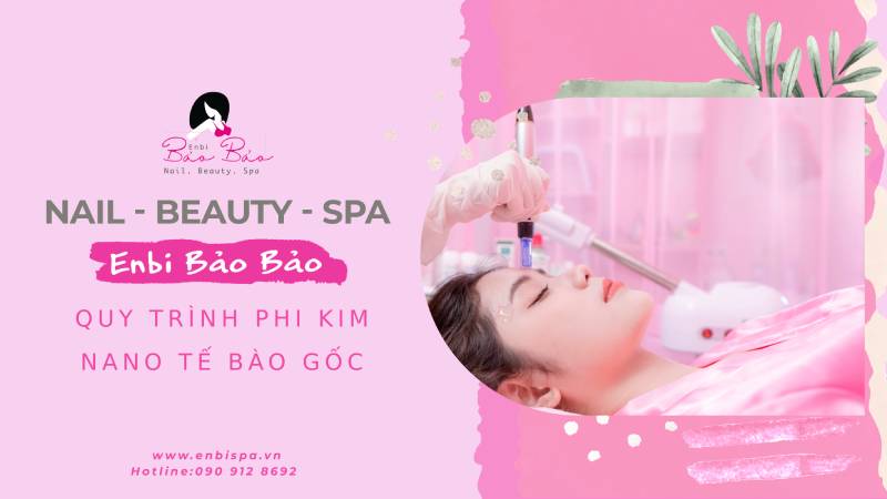 Quy trình phi kim nano tế bào gốc trẻ hóa căng bóng da