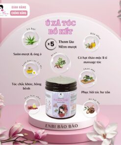 Ủ xả tóc bồ kết 500g